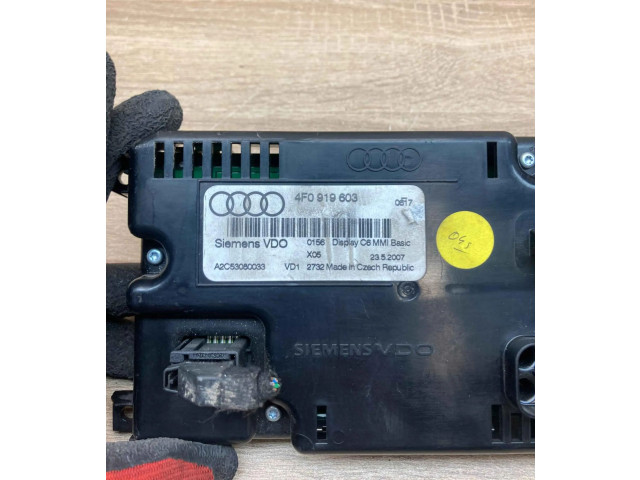 Дисплей    4F0919603   Audi A6 S6 C6 4F