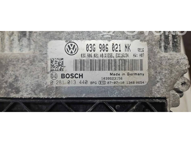 Řídící jednotka 03G906021NK, 03G906021AB   Volkswagen PASSAT B6 2008