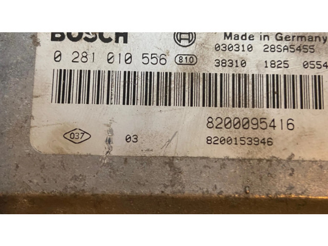 Řídící jednotka 8200095416, 8200153946   Renault Laguna II 2002