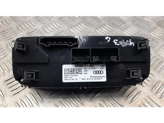 Блок управления климат-контролем 4M0919158D   Audi Q7 4M