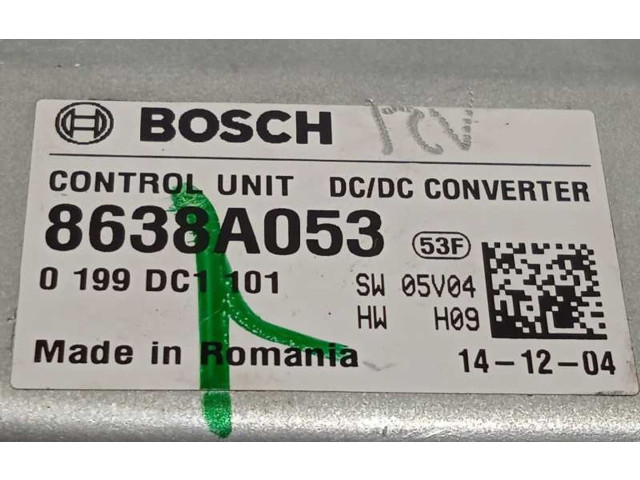 Блок управления 8638A053, 0199DC1101   Mitsubishi Mirage VI G4 Attrage