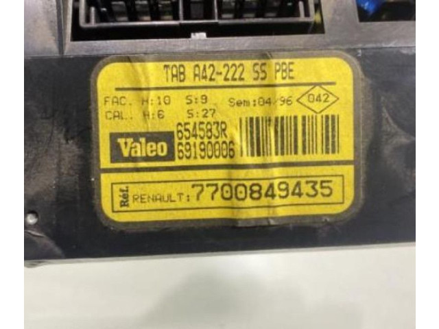 Блок управления климат-контролем 7701041307   Renault Safrane