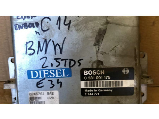 Řídící jednotka 0281001175   BMW 5 E34 1990