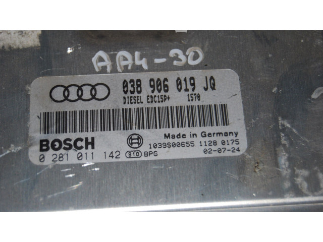 Блок управления двигателя 8E0907401T, 1039S04295   Audi A4 S4 B6 8E 8H