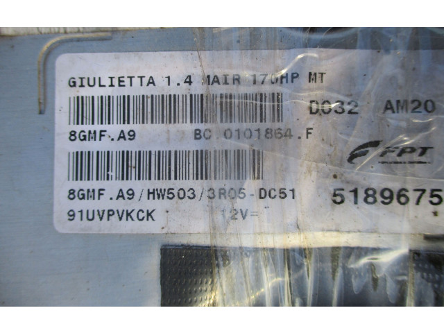 Řídící jednotka 51896758   Alfa Romeo Giulietta 2010