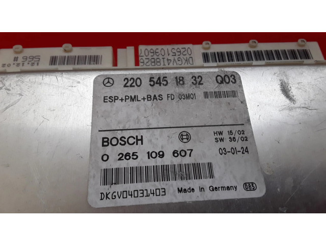 ESP (stabilumo sistemos) valdymo blokas