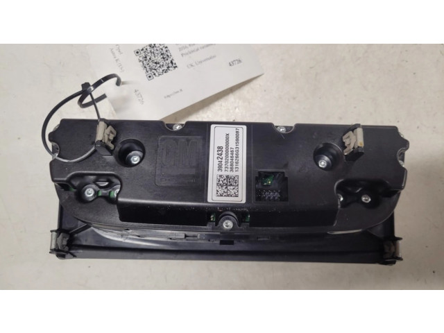 Блок управления климат-контролем 39042438, 7370200000000X   Opel Astra K