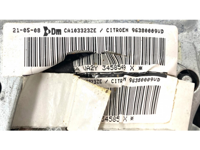 Подушка безопасности водителя 96380009VD, 96380009   Citroen C3