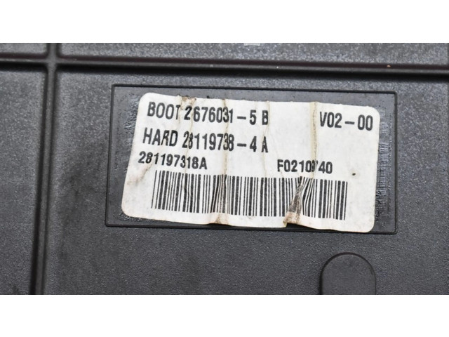   Pojistková skříňka 9663510480, 9663510480   Peugeot 407 2007