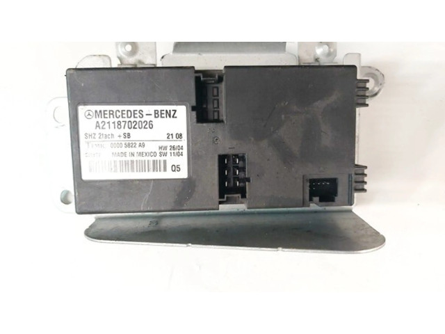 Блок управления a2118702026, 00005822a9   Mercedes-Benz GL X164