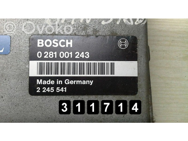 Řídící jednotka 0281001243   BMW 3 E36 1995