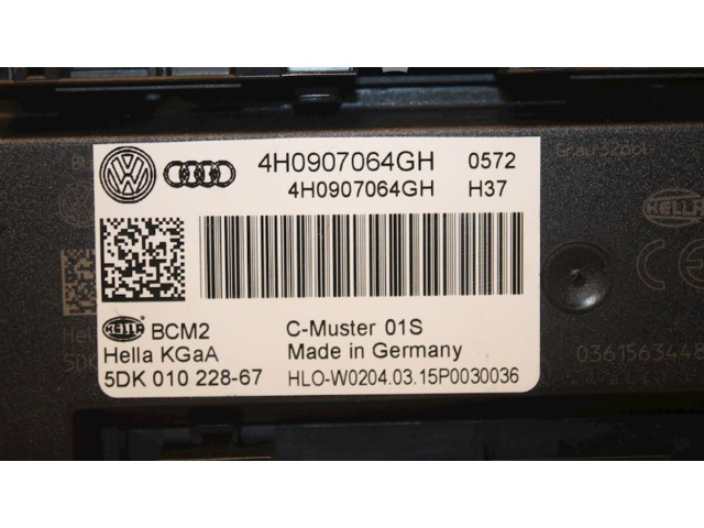 Блок комфорта 4H0907064GH, 4H0907064GH   Volkswagen Touareg II   