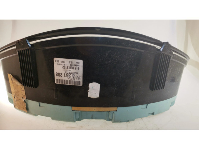 Přístrojová deska  BMW 3 E36 1992 8361208, 6160583102  