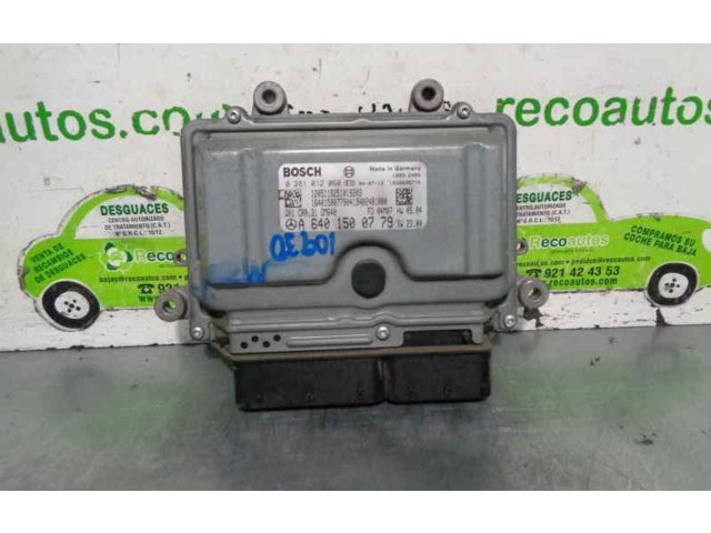 Řídící jednotka A6401500779, 0281012060   Mercedes-Benz A W168 2004