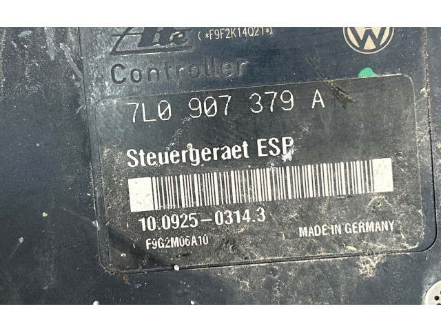 Блок АБС 7L0907379A, F9G2M06A10   Volkswagen  Touareg I  2002 - 2010 года