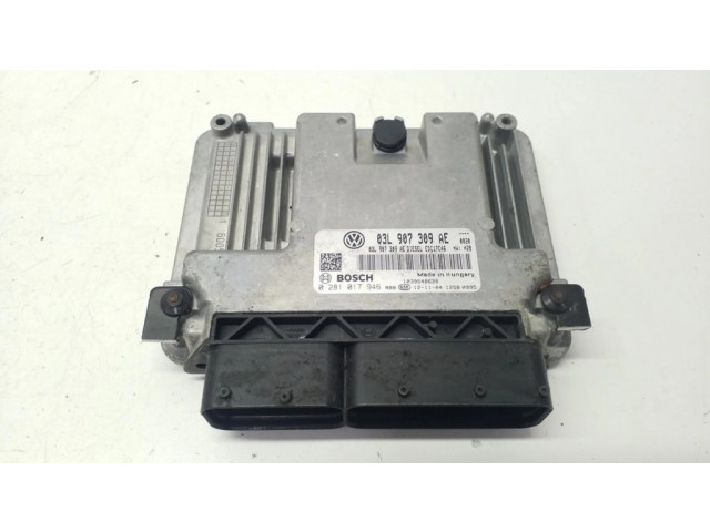 Řídící jednotka 0281017946, 03L907309AE   Volkswagen Tiguan 2012