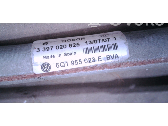Механизм стеклоочистителей (трапеция) 6Q1955023E, 6Q1955601   Volkswagen Polo IV 9N3 2007