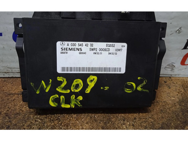 Блок управления коробкой передач A0305454232   Mercedes-Benz CLK A209 C209