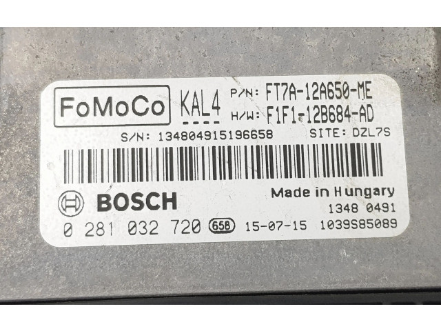 Блок управления двигателя FT7A12A650ME, 2059208   Ford Tourneo