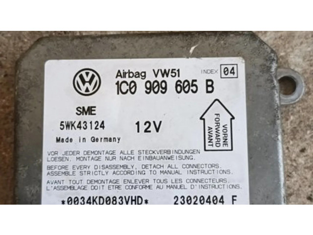 Блок подушек безопасности 1C0909605B, 23020404F   Volkswagen PASSAT B5.5