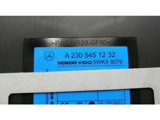 Блок управления A2305451232   Mercedes-Benz CL C215