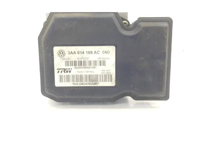 Jednotka ABS 3AA614109AC, 3AA614109BM   Volkswagen PASSAT B7 2011