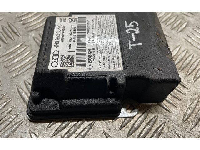 Блок подушек безопасности 4H0959655C, 0285010856   Audi A8 S8 D4 4H