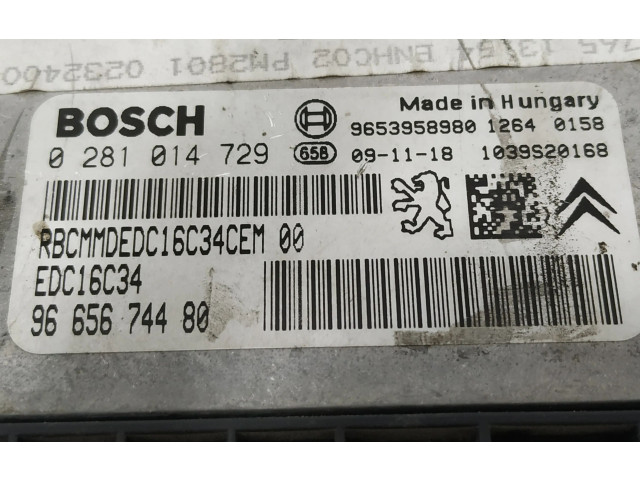 Řídící jednotka 9665674480   Peugeot 5008 2009