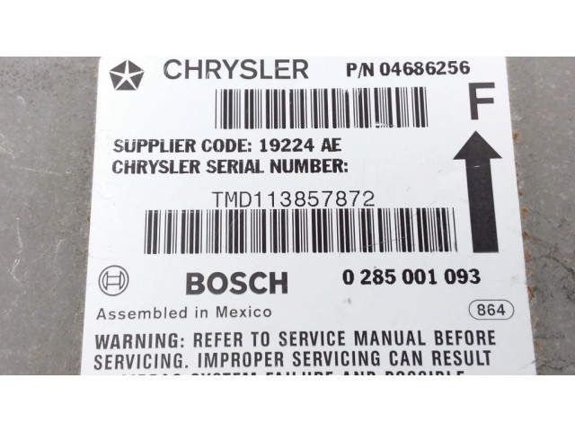 Блок подушек безопасности 0285001093, 04686256   Chrysler Voyager
