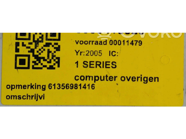 Řídící jednotka 6981416, 6981416   BMW M5 2006