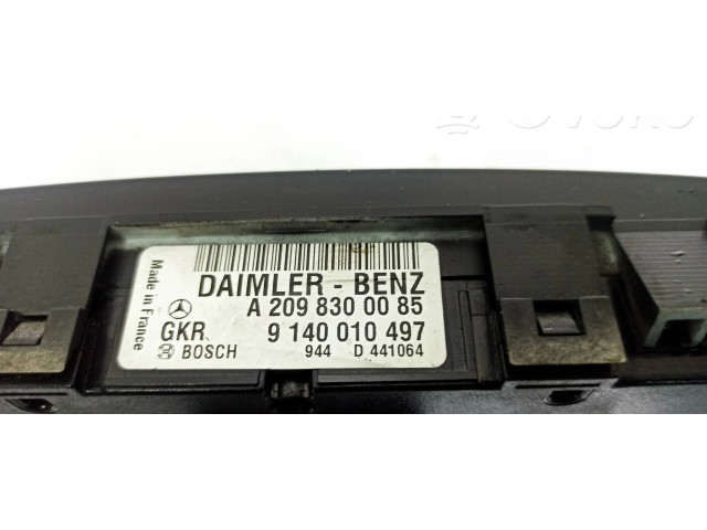 Блок управления климат-контролем A2098300085, 9140010494   Mercedes-Benz C W203