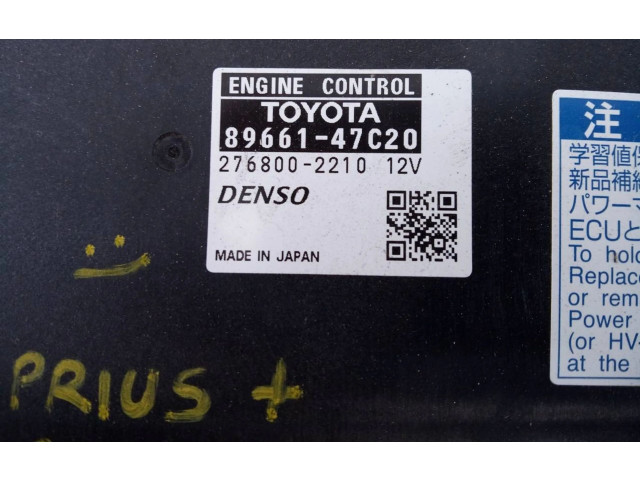 Řídící jednotka 8966147C20, 2768002210   Toyota Prius (XW50) 2021