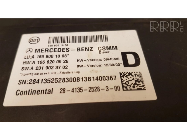 Блок управления A1669001008, A1668200926   Mercedes-Benz GLC X253 C253