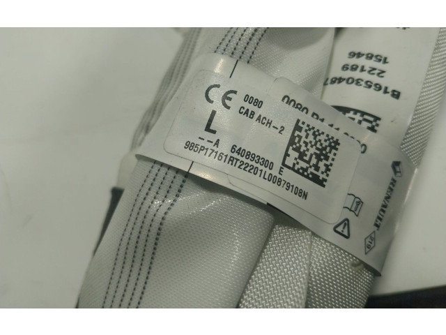 Надувная подушка для передней двери 985P17161R, 640893300E    Renault Captur  H4D480 