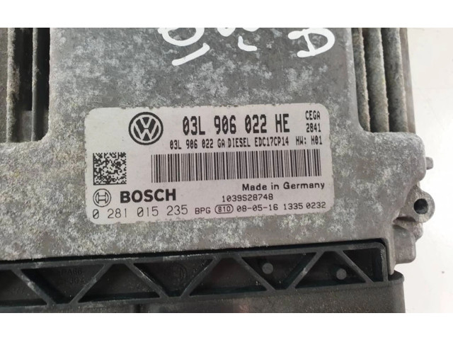 Řídící jednotka 03L906022GA, 03L906022HE   Skoda Octavia Mk2 (1Z) 2008