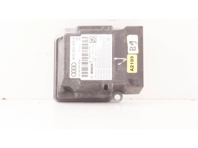 Блок подушек безопасности 4H0959655B, 0285010713   Audi A8 S8 D4 4H