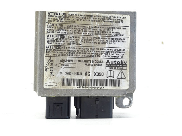 Блок подушек безопасности 3W9314B321AC, 3W9314B321AC   Jaguar XJ X350