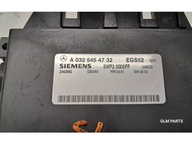 Блок управления коробкой передач A0325454732   Mercedes-Benz SL R230