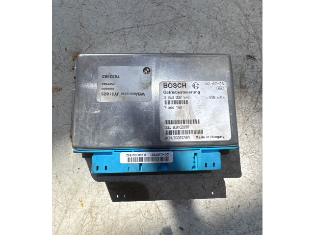 Блок управления коробкой передач 0260002642, 7522980   BMW 3 E46