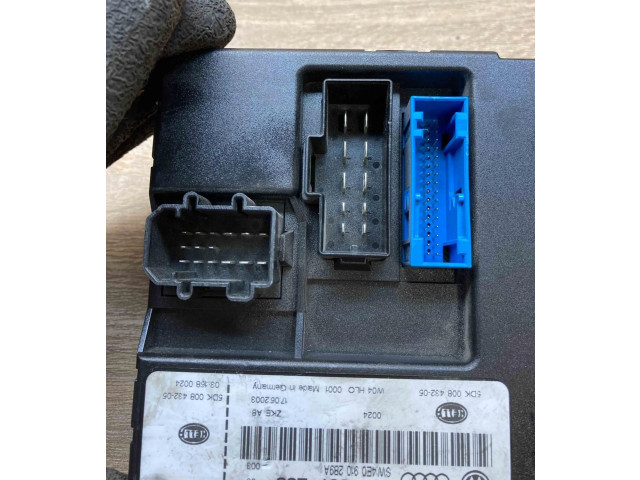 Блок комфорта 4E0907289, 5DK008432   Audi A8 S8 D3 4E   