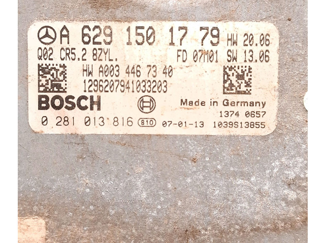 Řídící jednotka A6291501779, A0034467340   Mercedes-Benz GL X164 2007