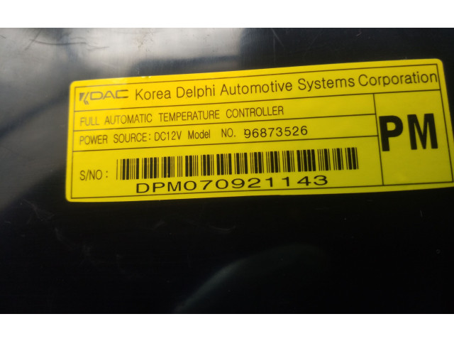 Блок управления климат-контролем 96873526   Opel Antara