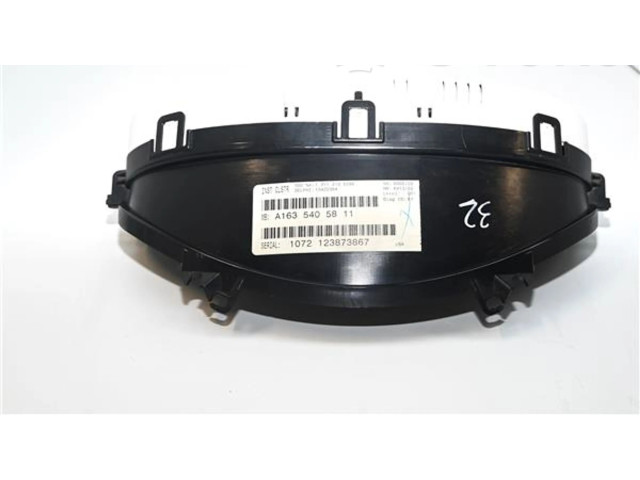 Панель приборов A1635405811, A1635405811   Mercedes-Benz ML W163       