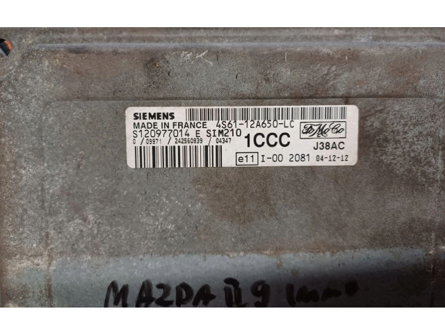 Řídící jednotka 4S6112A650LC   Mazda 2 2003