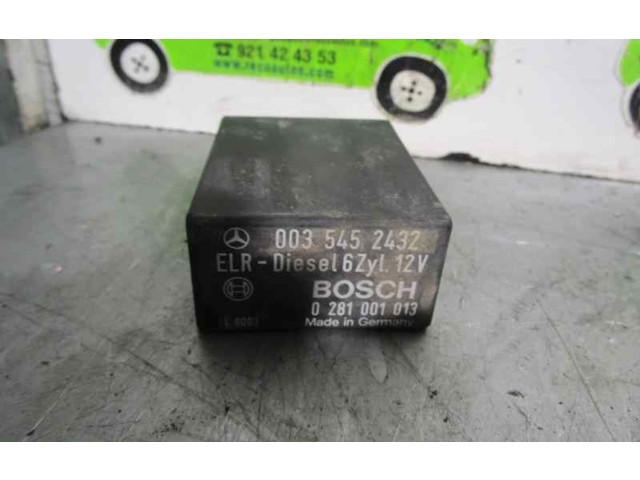   Pojistková skříňka 0035452432, 0281001013   Mercedes-Benz E W124 1985