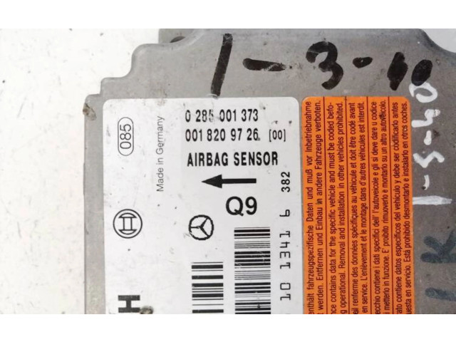 Блок подушек безопасности 0285001373, 0018209726   Mercedes-Benz CLK A208 C208
