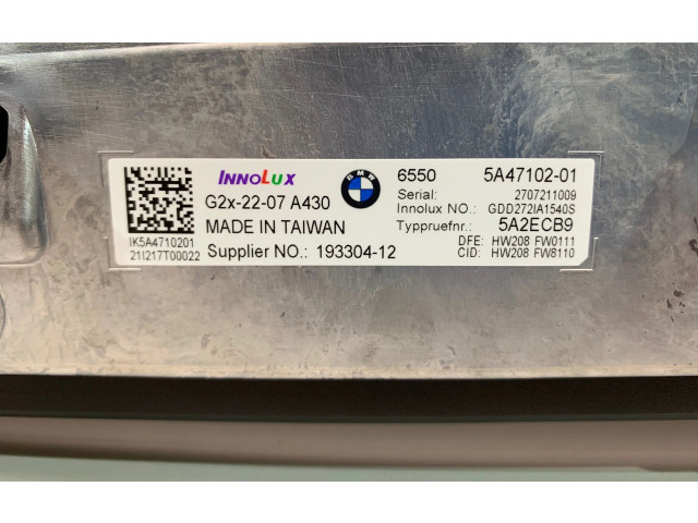 Přístrojová deska  BMW 3 G20 G21 2021 8723300  