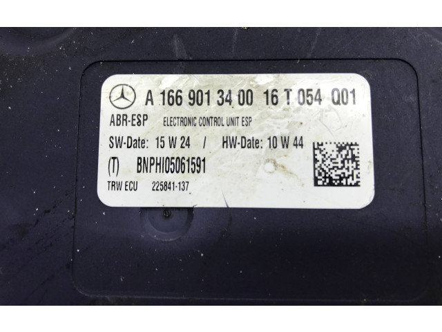 Jednotka ABS A1669013400, A1664310600   Mercedes-Benz GLE (W166 - C292) 2015