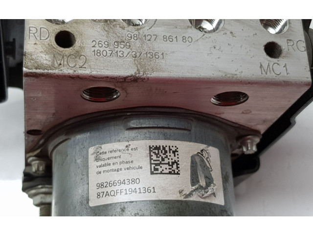 Jednotka ABS 9812786180, 1623161680   Peugeot 3008 II 2018