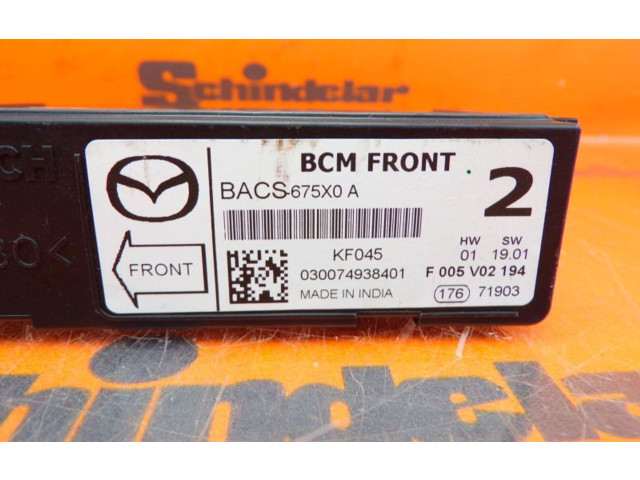 Блок управления BACS675X0A, BACS675X0A   Mazda MX-3